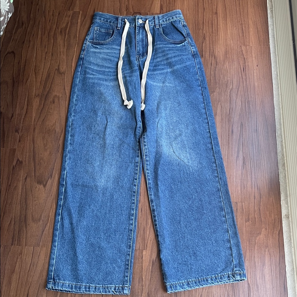 Bohme Maci Low Slung Baggy Jeans Size XS - Picture 8 of 10